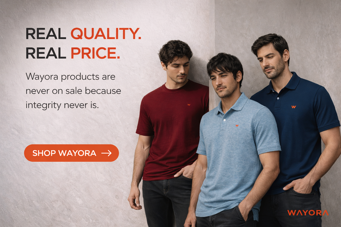 Why Wayora Never Runs a Sale — And What That Means for You