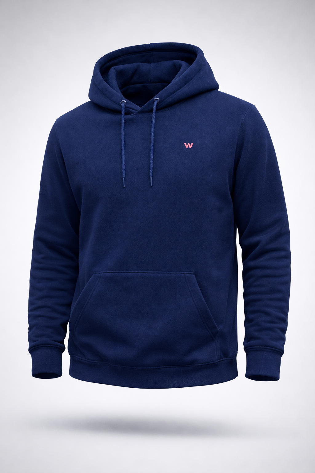Navy Fleece Pullover Hoodie