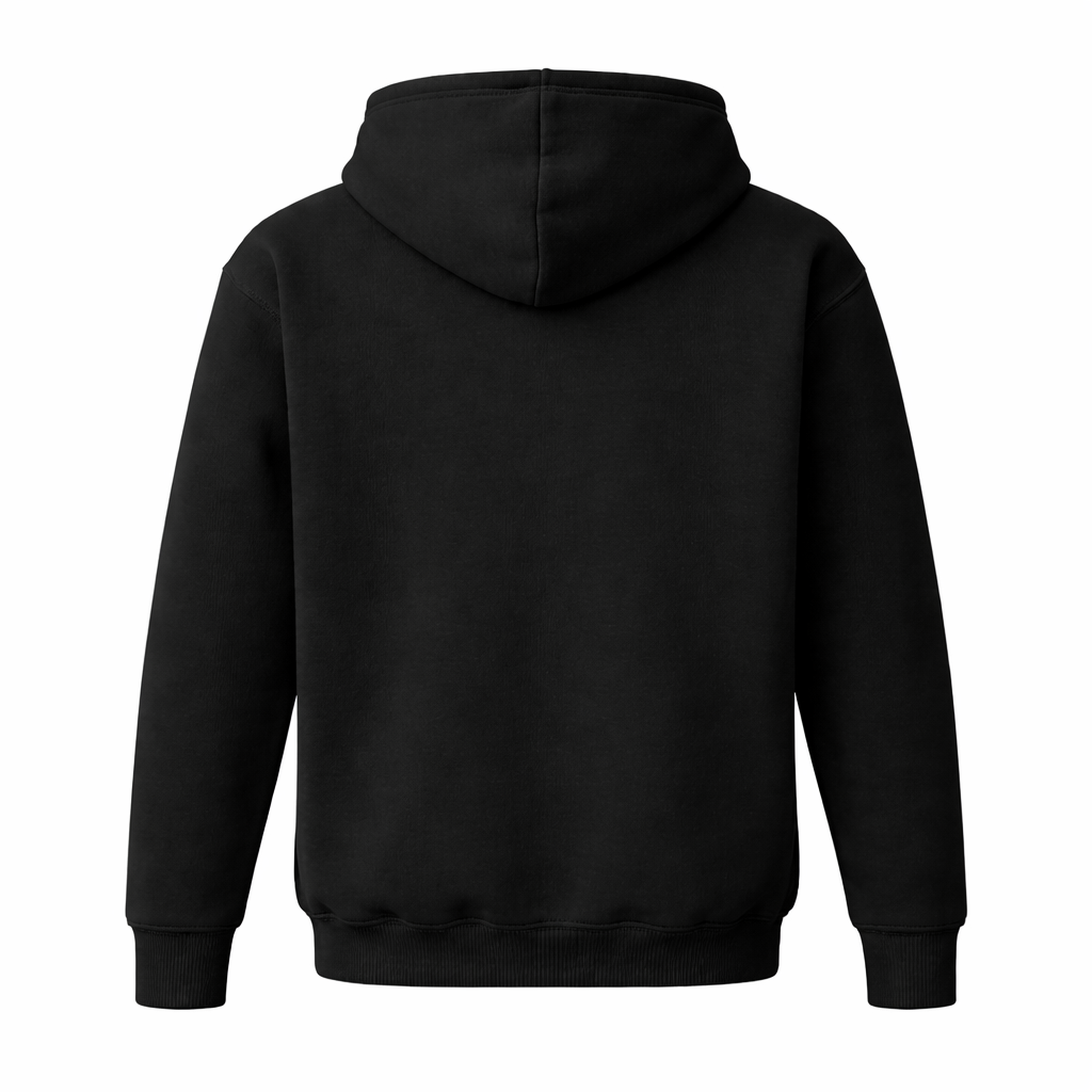 Black Fleece Pullover Hoodie