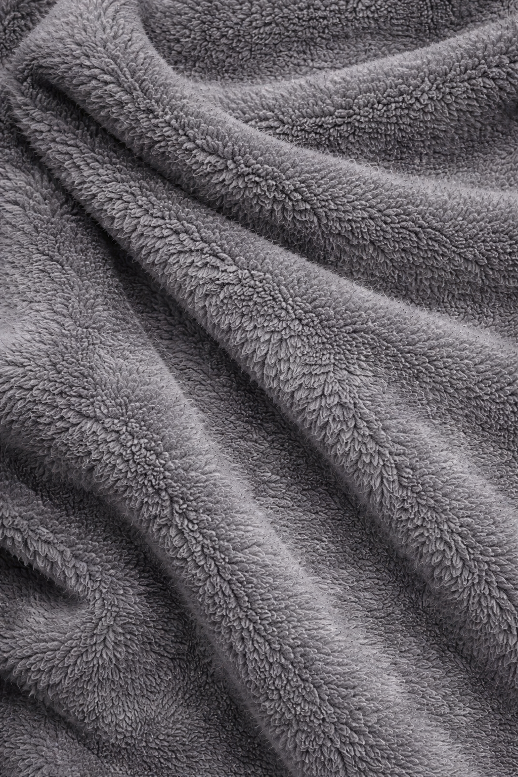 Grey Fleece Pullover Hoodie