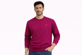 Magenta Purple Fleece Sweatshirt