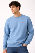 Dolphine Blue Fleece Sweatshirt