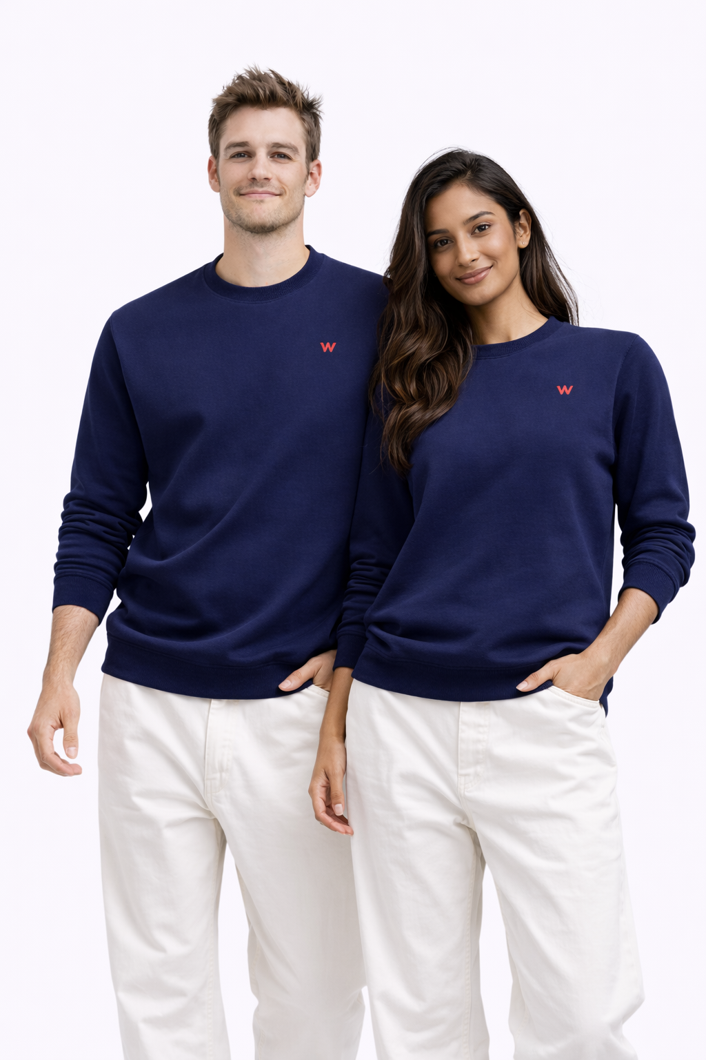 Navy Fleece Sweatshirt