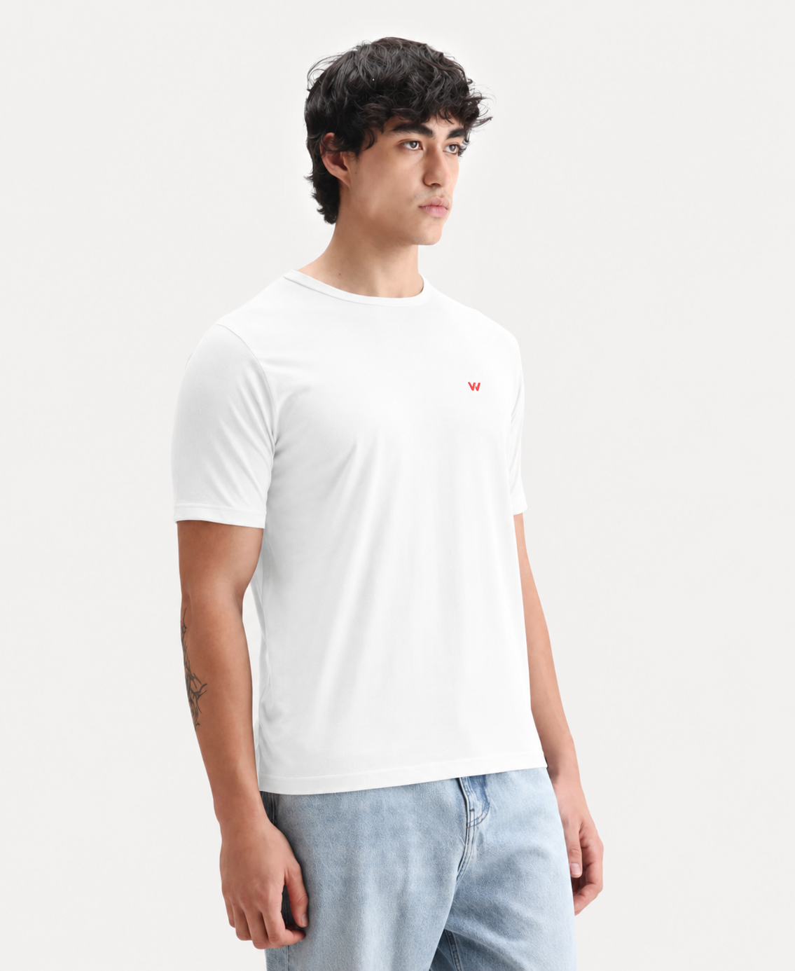 White Crew Neck T-Shirt
