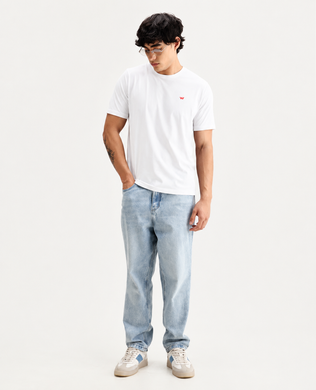 White Crew Neck T-Shirt