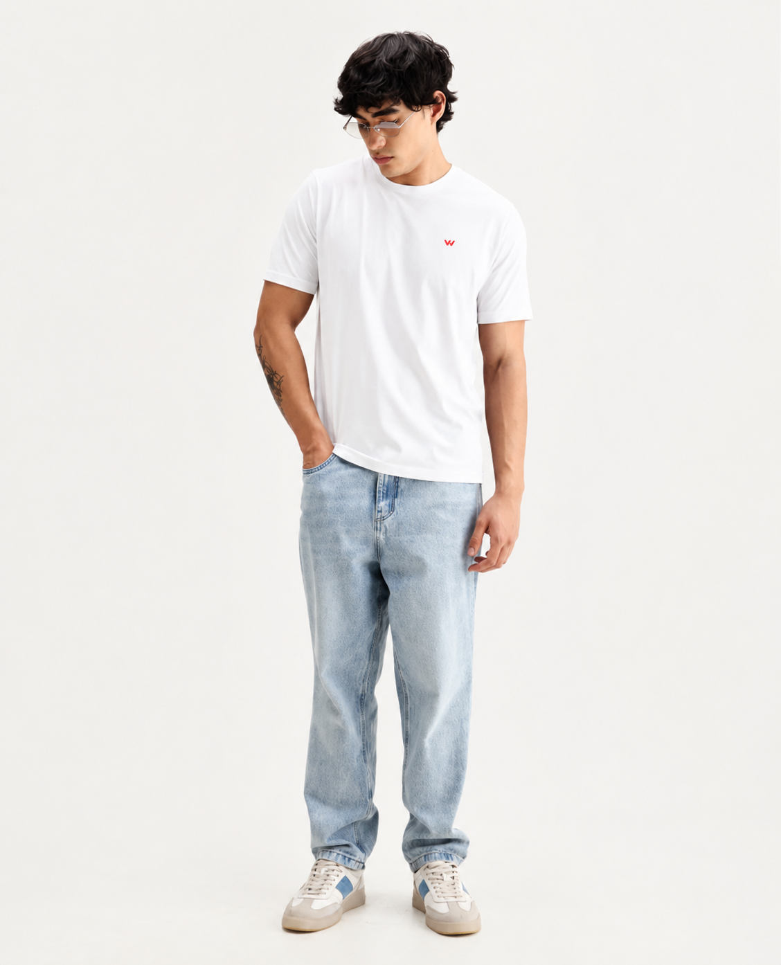 White Crew Neck T-Shirt
